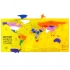 Imagi Make Mapology  Worlds Largest Countries Foam Map Puzzle